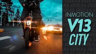 ⚡INMOTION V13 REVIEW | URBAN COMMUTE TEST [4K]