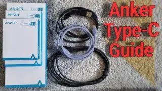 Anker USB cables guide Series 3 Series 5 Series 6 Type C Powerline 2 and 3 high Watt