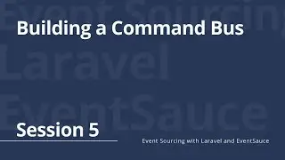 Session 5: Let's start building a Command Bus with Laravel and Tactician 2.x!