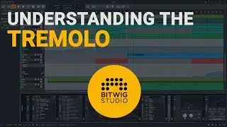 How to use the Bitwig Tremolo device tutorial