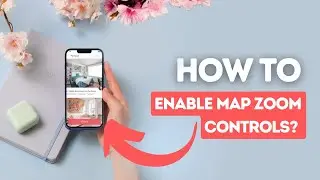 How to enable the map zoom controls feature on Airbnb?