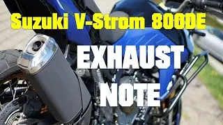 2023 SUZUKI V-STROM 800DE - STOCK EXHAUST SOUND