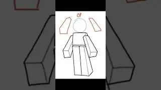 tutorial how to draw the Roblox or blocky style