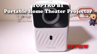 TOPTRO B1 Portable Smart Home Theater Projector REVIEW