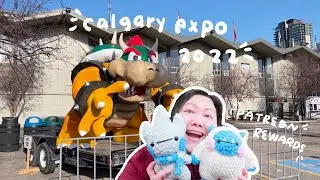 ✸Crochet  VLOG 36 ✸Vending at Calgary Expo 2022 , comic con and crochet plushies I made.