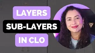 How to use layers and set sub-layers in Clo3D - Clo3D beginner tutorial