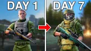 My First 7 Days as a Sniper in the NEW Tarkov Wipe