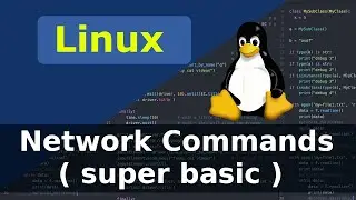 Linux - Network Commands - Super Basic for Beginners