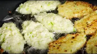 Onion cutlets. They look like meat. No one understands what they are made of. Cheap and delicious!