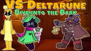 Friday Night Funkin' - VS Deltarune (Dive Into the Dark) FULL WEEK (FNF Mod\Hard)