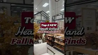 TOP 5 NEW Hearth & Hand Fall Kitchen Decor Finds 😍🤎 2024 Target Fall Decor 