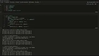 Ping an Ip Address using Python