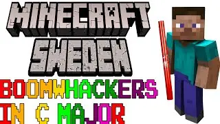 Sweden (C Major Version) Boomwhacker Playalong (Minecraft)