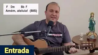 Canto de ENTRADA Solenidade de TODOS os SANTOS. AMÉM ALELUIA VI CANTAR NO CÉU Missa de 07/11/21