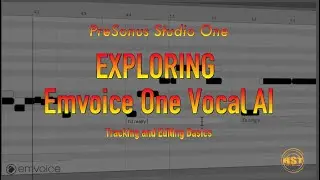 Exploring Emvoice One Vocal AI In Studio One - Home Studio Trainer Show