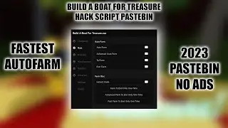 [AUTOFARM ]Build A Boat For Treasure HACK SCRIPT INFINITE COINS FAST AUTOFARM 2023