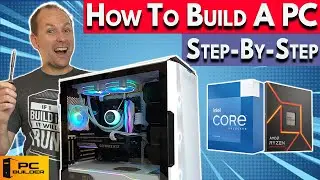 🛑 How to Build a PC 🛑 Step By Step Ryzen & Intel 🛑 How To Build a Gaming PC