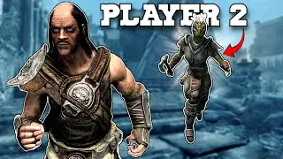 Skyrim Multiplayer Speedrunner VS Hired Thug