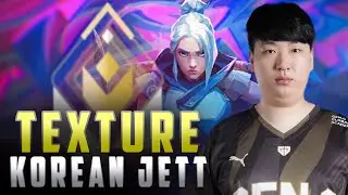 TEXTURE - KOREAN JETT | VALORANT MONTAGE #HIGHLIGHTS