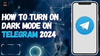 How to Turn On Dark Mode on Telegram 2024 | Enable Telegram Dark Mode