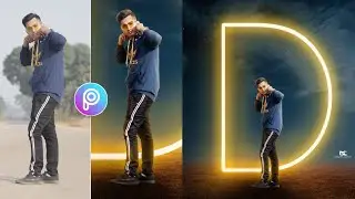 15 Second Neon Light Like Denny King Editing In Picsart App By Deepak Creations 