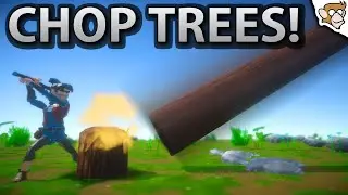 Tree Physics System like Valheim!