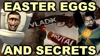 VLADIK BRUTAL Easter Eggs And Secrets (Half Life meets Metro 2033)