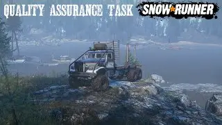 Quality Assurance Task Checking 4 Different Dock Areas New Snowrunner Phase 6 Update DLC Gameplay