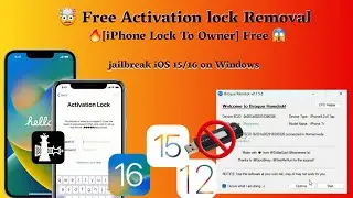 🔥🤯 Remove Activation lock Free, How to remove iphone lock to owner without password/ Hello screen