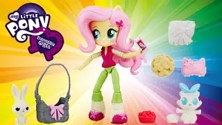 Флаттершай пижамная вечеринка - обзор набора Май Литл Пони (Equestria Girls Minis)