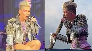 Pink Reacts To Cremated Ashes Thrown Onto Stage