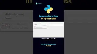 I Started Using the REMOVE FUNCTION in Python, and Here's Why!