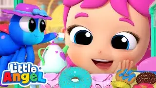 Itsy Bitsy Spider | Jill's Tea Party Playtime | Kids Cartoons and Nursery Rhymes