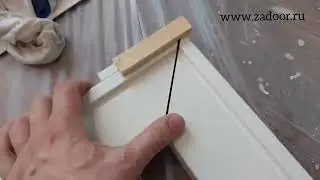 как склеить наличник под 45°