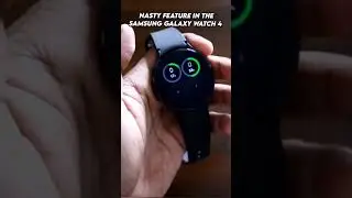 #shorts Nasty Feature in the Samsung Galaxy Watch 4 after the OneUI 5 update