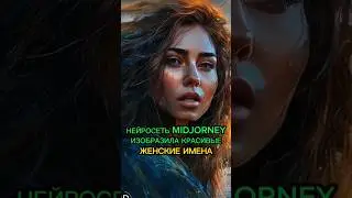 НЕЙРОСЕТЬ MIDJOURNEY, ИЗОБРАЗИЛА КРАСИВЫЕ ЖЕНСКИЕ ИМЕНА #ai #ии #нейросеть #нейросети #midjourney