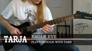 Tarja - Eagle Eye (guitar playthrough with tabs)