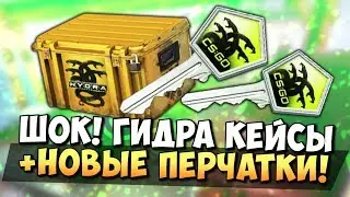 ШОК! НОВАЯ ОПЕРАЦИЯ ГИДРА +КЕЙСЫ С КРУТЫМИ ПЕРЧАТКАМИ В CS:GO ( ОТКРЫТИЕ КЕЙСОВ КС ГО )