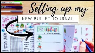 Setting Up a NEW Bullet Journal!!! || 2020 Bullet Journal Setup