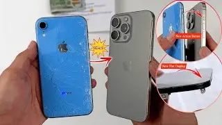 How to Turn Old iPhone Xr into Brand New iPhone 15 Pro Like 99% With Awesome DIY Housing