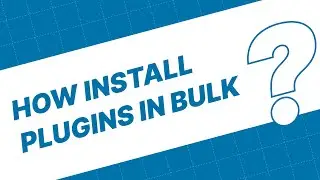 How To Install WordPress Plugins In Bulk Action In WordPress | Iqonic Design