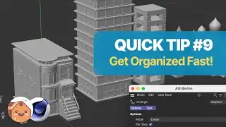 C4D | Quick Tip #9 - Arrange Models with Ease