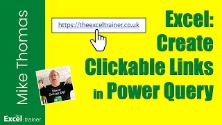 Excel   How to Create Clickable Hyperlinks in Power Query