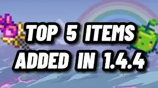 TOP 5 items added in the 1.4.4 terraria update