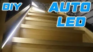 AUTOMATIC BACKLIGHTING STAIRS LED MOTION SENSOR WITH YOUR HANDS