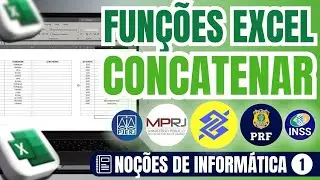 01 - Como Concatenar no Excel com & (Fácil e Rápido) | Para Concursos