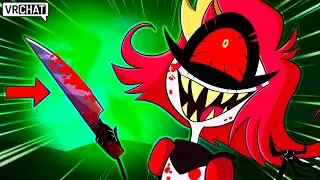 NIFFTY IS THE IMPOSTER in Hazbin Hotel VRChat Among Us