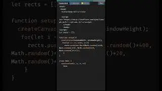 Create Snow Fall with HTML Canvas | HTML5 Canvas Tutorial #shorts #coding #JavaScript