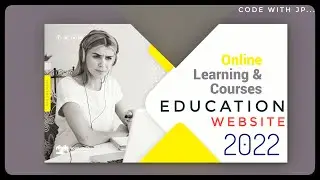 🔴 Mentor - Online Education Website Design Bootstrap 5 Template 2022 (New) || CODE WITH JP || 🔴