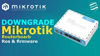 How to downgrade Mikrotik Routeros | #mikrotik  #mikrotikrouterboard #downgrade